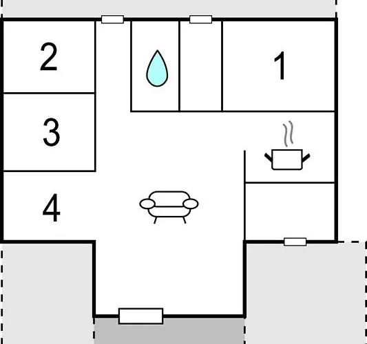 بيت للعطل With A Fireplace 03 أسّينس